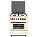 Cucina 4 Fuochi a Gas Forno Gas 60x60cm Beige L60RBG - Foto miniatura 1