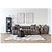 Vetrina Brisbane Slim Con 1 Anta In Vetro, Acciaio Nero 40×35×140 Cm - Foto miniatura 6