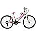Bici Da Donna Mountain Bike 26 Mtb Lincy Bicicletta Ly26 Con Cambio 18v - 40 Bianco Rosa - Foto miniatura 1