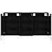 Set di Armadi da Bagno con lo scaffale 3 pcs 140 x 14,5 x 70 cm - Foto miniatura 7