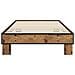 Struttura del letto Legno antico 80 x 200 cm - Foto miniatura 3