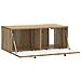 Mobile Porta TV da Muro Rovere Artigianale 78,5 x 41 x 30 cm - Foto miniatura 3