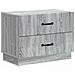 Armadio da Notte con cassetto Grigio Sonoma 62 x 34,5 x 44,5 cm - Foto miniatura 1