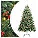 Albero di Natale artificiale 300 LED Bianco caldo PVC e Metallo - Foto miniatura 1