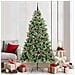 Albero di Natale artificiale 300 LED Bianco caldo PVC e Metallo - Foto miniatura 2