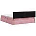 Letto con Contenitore con testiera Rosa 180 x 200 cm Velluto - Foto miniatura 9