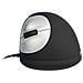 Mouse Verticale USB Sinistro 3400 dpi Nero e Argento - Foto miniatura 2