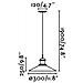 Faro 65071 - Halita Lampada Sospensione Trasparente - Foto miniatura 11