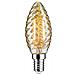 28709 Lampada Led Filament Candela 4,7 Watt Lampadina Dimmerabile Oro 2500 K Luce Oro E14 - Foto miniatura 1