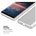 Cadorabo Custodia Compatibile Con Nokia 8 Sirocco In Argento Metallico - Coperchio Protettivo In Silicone Tpu Flessibile - Foto miniatura 2