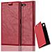 Cadorabo Custodia Compatibile Con Sony Xperia Xz1 In Rosso Mela - Coperchio Protettiva Con Chiusura Magnetica, Funzione Stand E Tasca Per Le Carte - Foto miniatura 4