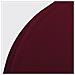 Coprisedie In Tessuto Elasticizzato Borgogna 30 Pz - Foto miniatura 5