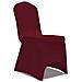 Coprisedie In Tessuto Elasticizzato Borgogna 30 Pz - Foto miniatura 7