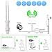 Ac600 Dual Band Impermeabile Wi-fi Ripetitore Da Esterno Outdoor Range Extender Wireless Repeater Amplificatore Di Segnale 2.4 Ghz E 5 Ghz, 802.11 Ac Ampia Copertura A 200m - Foto miniatura 3