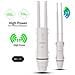 Ac600 Dual Band Impermeabile Wi-fi Ripetitore Da Esterno Outdoor Range Extender Wireless Repeater Amplificatore Di Segnale 2.4 Ghz E 5 Ghz, 802.11 Ac Ampia Copertura A 200m - Foto miniatura 1