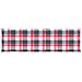 Cuscino Per Sdraio Rosso A Quadri (75+105) x50x4 Cm - Foto miniatura 9