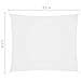 Parasole a Vela in Tessuto Oxford Rettangolare 3,5x4,5 m Bianco - Foto miniatura 6