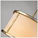 Mini Ciondolo Duo Da Soffitto Rotondo A 1 Luce Oro, E27 - Foto miniatura 2