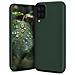 Lifestyle. Cover Per Samsung A12, Verde Scuro - Custodia In Silicone Premium Con Finitura Opaca E Fodera Morbida In Microfibra, Phone Case Cover Leggero - Foto miniatura 1