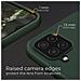 Lifestyle. Cover Per Samsung A12, Verde Scuro - Custodia In Silicone Premium Con Finitura Opaca E Fodera Morbida In Microfibra, Phone Case Cover Leggero - Foto miniatura 5