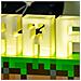 MINECRAFT LOGO LIGHT - Foto miniatura 8