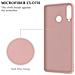 Custodia Compatibile Con Huawei P30 Lite In Liquid Rosa - Coperchio Protettivo In Silicone Tpu Flessibile Con Anello - Foto miniatura 5