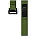 Cinturino Per Orologio 22 Mm Per Garmin Fenix 5/6/7 Forerunner Approach Nylon Green - Foto miniatura 11