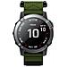 Cinturino Per Orologio 22 Mm Per Garmin Fenix 5/6/7 Forerunner Approach Nylon Green - Foto miniatura 12