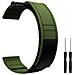 Cinturino Per Orologio 22 Mm Per Garmin Fenix 5/6/7 Forerunner Approach Nylon Green - Foto miniatura 15