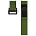 Cinturino Per Orologio 22 Mm Per Garmin Fenix 5/6/7 Forerunner Approach Nylon Green - Foto miniatura 5