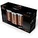 Berlinger Haus Rose Gold 3 Barattoli Da Cucina  Acciaio Inossidabile Ø11 X 17,8 Cm Design Moderno  Oro Rosa / Inox - Foto miniatura 2