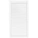 Anta a Lamelle Bianca 99,3x49,4 cm in Legno di Pino - Foto miniatura 1