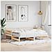 Divano Letto Con Letto Estraibile 80x200cm Legno Massello Pino - Foto miniatura 1