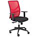 Sedia Da Ufficio Motilla B840b10 Nero Rosso - Foto miniatura 1