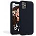Cover Per Iphone 15 Pro Max Premium Silicone Microfibra, Blu - Foto miniatura 1