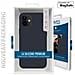 Cover Per Iphone 15 Pro Max Premium Silicone Microfibra, Blu - Foto miniatura 3