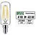 Lampadina A Led Per Cappa Da Cucina Con Filamento 4w - Foto miniatura 1