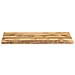 Piano Tavolo Bordi Vivi 140x60x2,5 Cm Legno Di Mango Grezzo - Foto miniatura 3