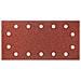 Carta Abrasiva Velcro 115 X 230 Mm, K60, 5 Pz., Con Fori - Foto miniatura 1