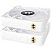 CL-F191-PL14SW-A sistema di raffreddamento per computer Case per computer Ventilatore 14 cm Bianco 3 pz - Foto miniatura 2