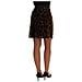 Gonna A Trapezio In Seta Con Stampa Leopardata Marrone - It38-xs - Foto miniatura 3
