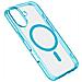 Iconic Mag - iPhone 16 Custodia trasparente con bordi colorati compatibile con ecosistema Magsafe - Foto miniatura 1