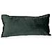 Groot Speelkussen Voor Bank Fluweel Grafiet - Foto miniatura 1