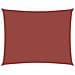 Parasole A Vela Oxford Rettangolare 3,5x4,5 M Terracotta - Foto miniatura 1