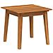Tavolino laterale 45x45x40 cm in legno massello di acacia - Foto miniatura 1