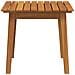 Tavolino laterale 45x45x40 cm in legno massello di acacia - Foto miniatura 4