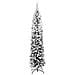 Albero di Natale sottile con 300 LED & Set di palline & Neve imbiancata Verde 240 cm - Foto miniatura 3
