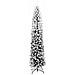 Albero di Natale sottile con 300 LED & Set di palline & Neve imbiancata Verde 240 cm - Foto miniatura 4