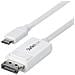 Cavo da USB-C a DisplayPort 1.2 da 2m, 4K 60 Hz, cavo adattatore bidirezionale da DP a USB Type-C / da USB-C a DP, compatibile con Thunderbolt, Bianco - Foto miniatura 10