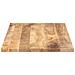 Piano per Tavolo 110x50x2,5cm Rettangolare Legno Massello Mango - Foto miniatura 4